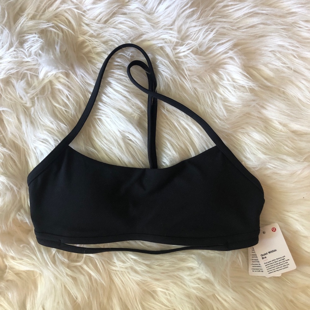 NWT Lululemon Quiet within Bra